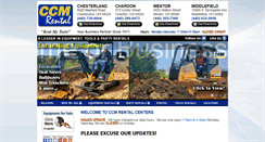 Desktop Screenshot of ccmrental.com